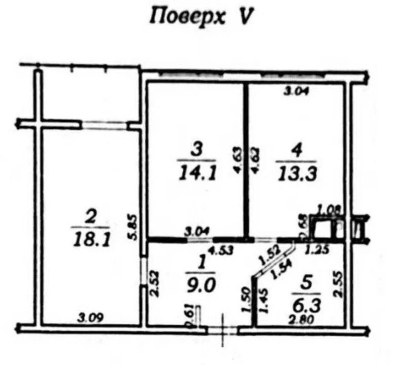 Квартира 2-кімн. продаж Одеса, Киевский – 38 м², Одеса — 14/14