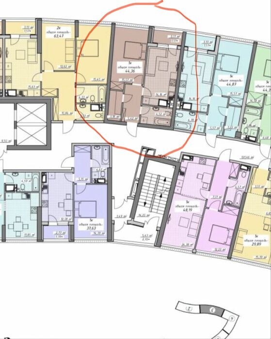 Квартира 1-кімн. продаж Одеса, Приморский – 45 м², Одесса — 2/4