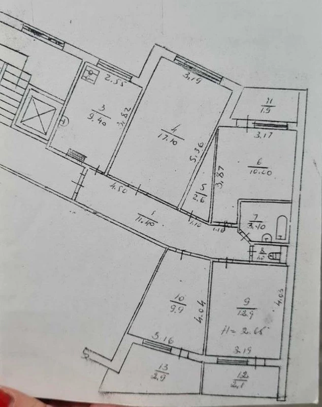 Квартира 4-кімн. продаж Біла Церква, Леваневського – 85 м², Біла Церква — 14/14