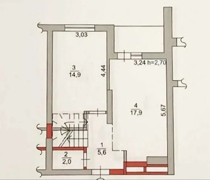 Квартира 3-кімн. продаж Київ, Голосеевский – 87 м², Київ — 14/15