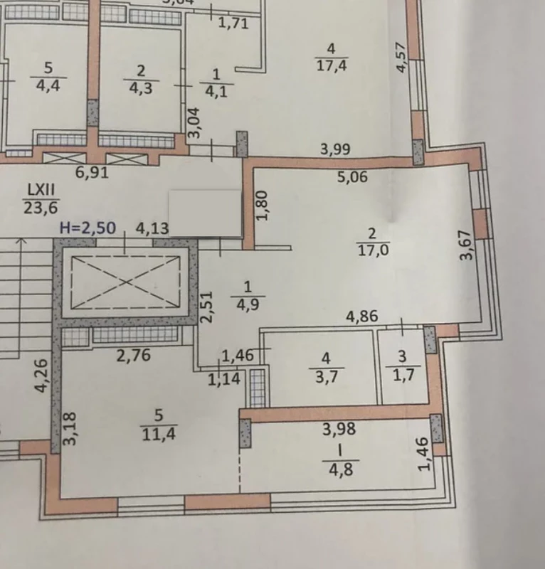 Квартира 1-кімн. продаж Тернопіль, Бам – 43 м², Тернопіль — 10/10