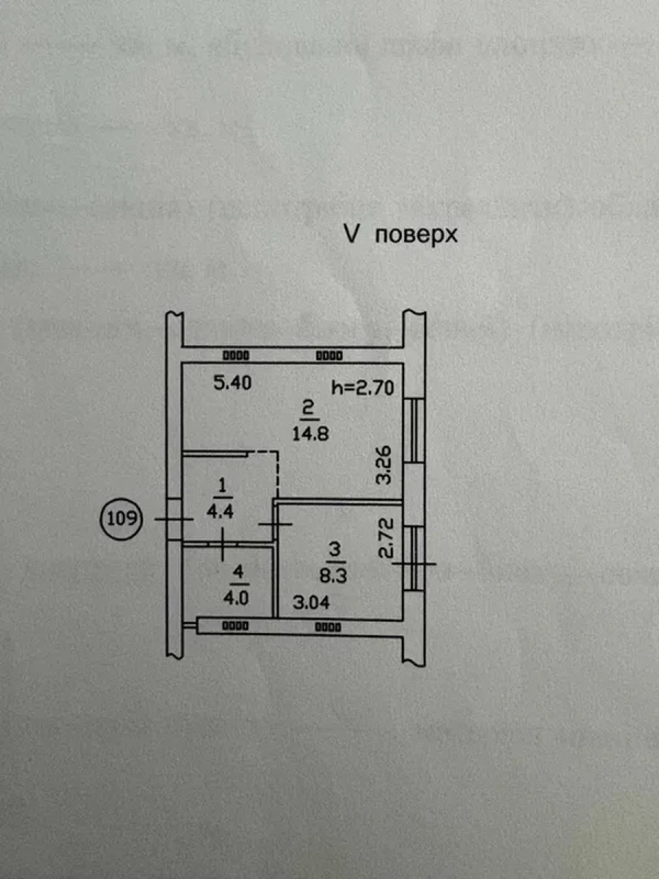 Квартира 1-кімн. продаж Софіївська Борщагівка – 31.5 м², Софіївська Борщагівка — 14/14