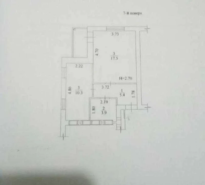 Квартира 1-кімн. продаж Харків, Киевский – 40 м²