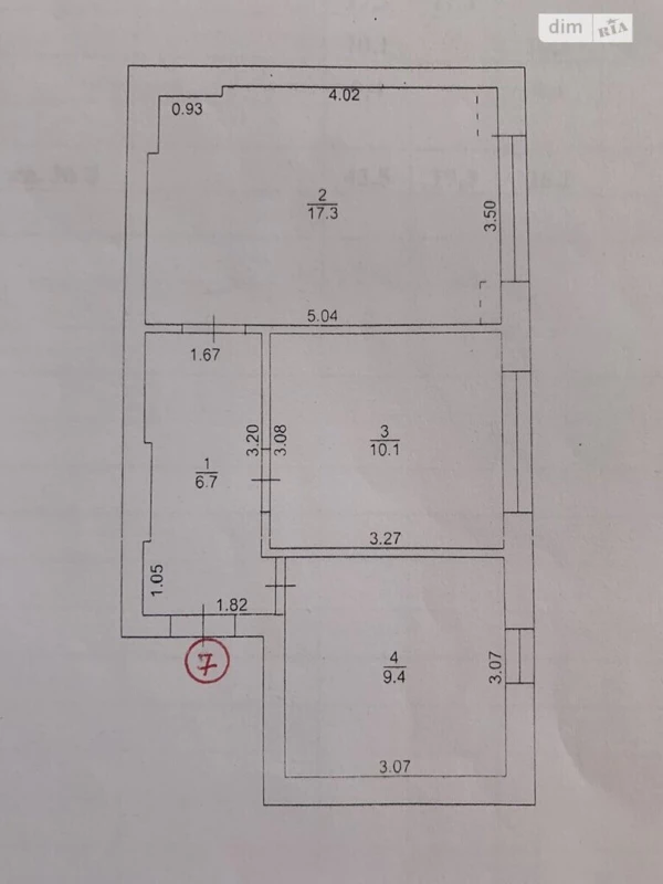 Квартира 1-кімн. продаж Ужгород, Центр – 18 м², Ужгород — 5/5