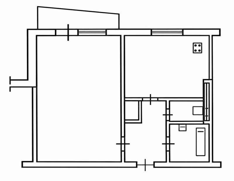 Квартира 1-кімн. продаж Одеса, Київський – 17.5 м², Одесса — 2/7