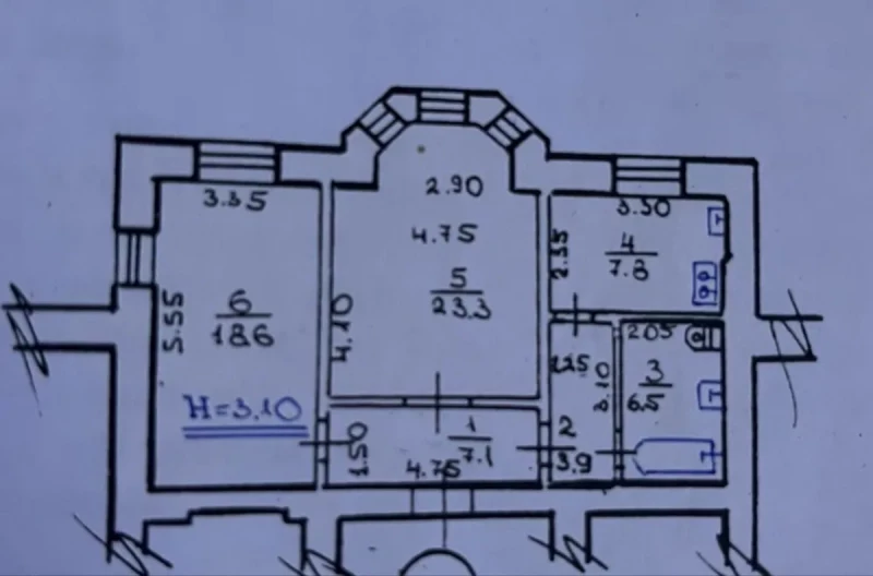 Квартира 2-кімн. продаж Харків, Слободской – 71 м², Харьков — 7/7