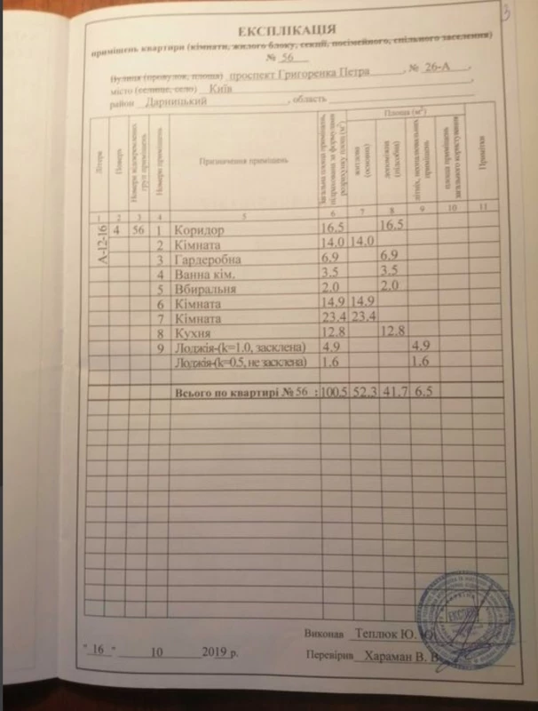 Квартира 3-кімн. продаж Київ, Дарницкий – 100 м², Київ — 3/10