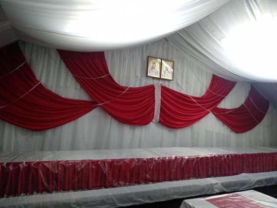 Оздобленняя весільних палаток