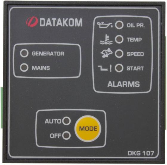 DATAKOM DKG-107 Контролер автоматичного управління генератором і введення резерву