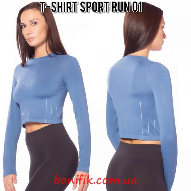 Женская футболка с длинным рукавом T-Shirt Sport Run 01