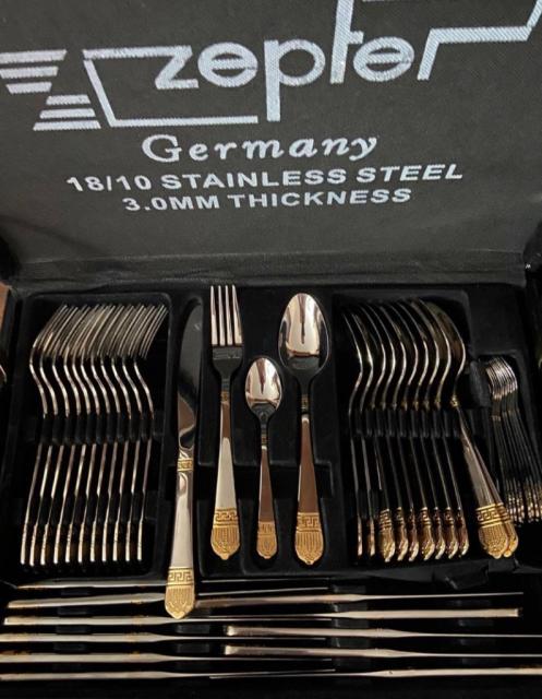 Набор столовых приборов Zepter Germany 18/10 stainless steel, 3.0MM