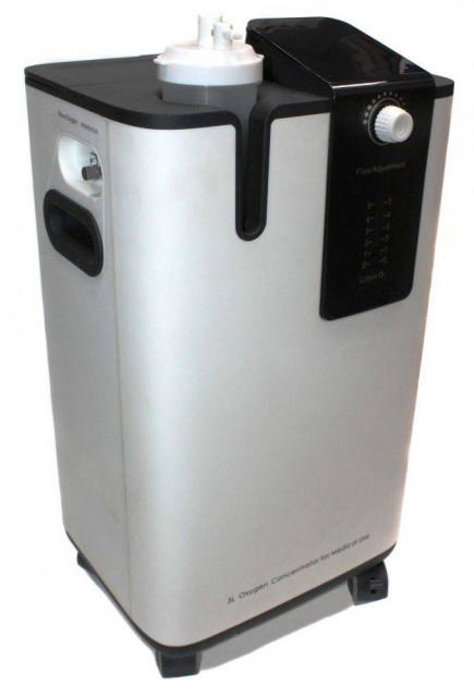 Кислородный концентратор БИОМЕД OZ-3-01+2 кассетных запасных фильтра. В комплекте точный пульсоксиметр, работающий от концентратора.