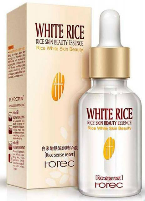 Омолаживающая сыворотка для лица с экстрактом риса Rorec Rice White Skin Beauty