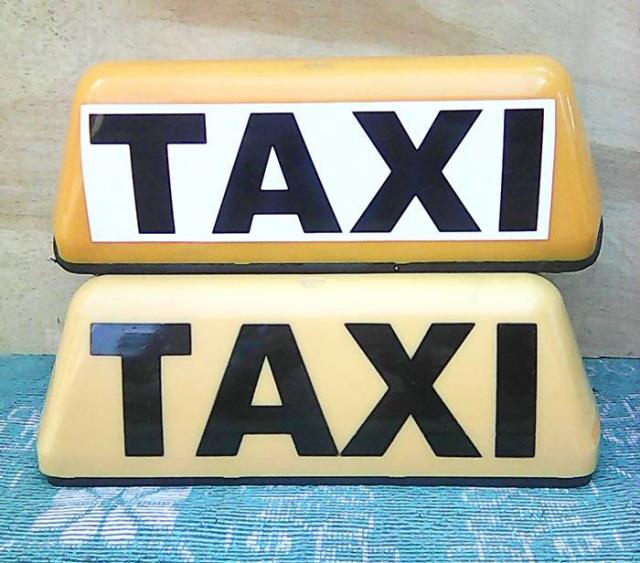 Шашка Такси ламповый