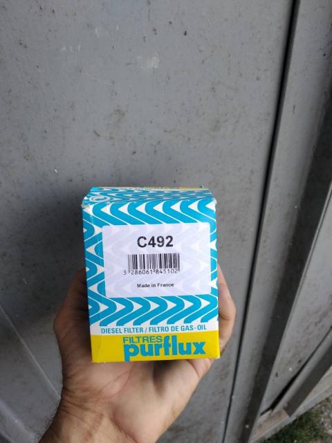 Фільтр паливний PURFLUX C492