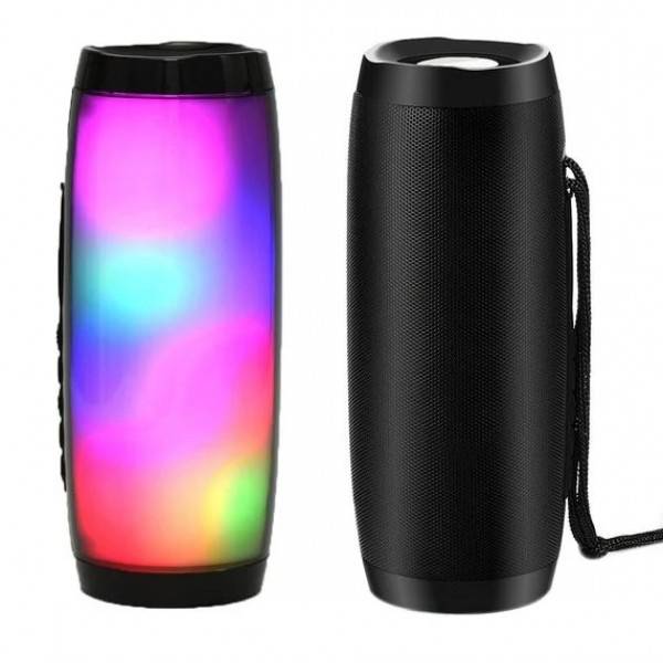 Bluetooth колонка влагостойкая TG-157 Pulse с разноцветной подсветкой