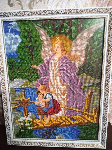 Картина Ангел хранитель с детками