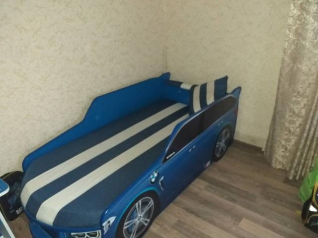 Дитяче ліжко машинка БМВ