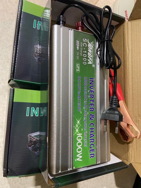 Инвертор 1000w (600w) 4в1 , Зарядка , UPS, USB НАЛИЧИЕ