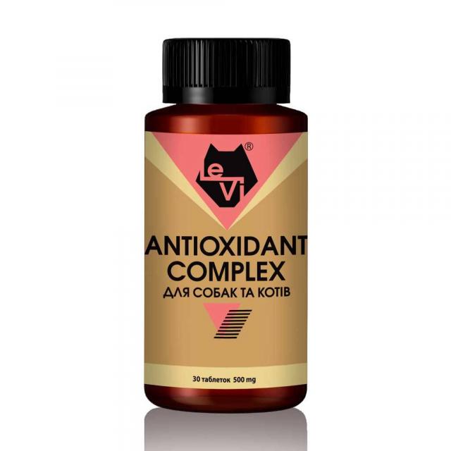 Антиоксидант Комплекс для собак та котів LeVi 500 mg 30 таблеток
