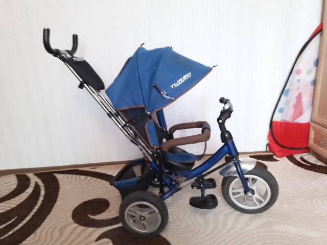Триколісний велосипед TURBO TRIKE з батьківською ручкою