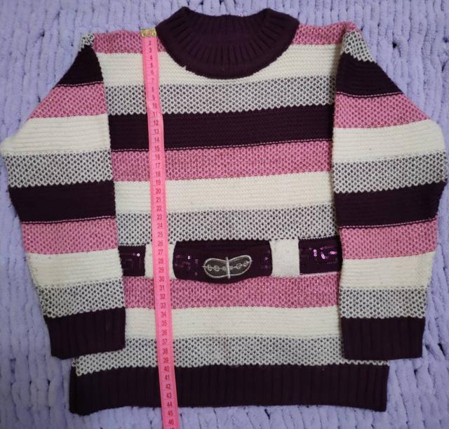 Туника кофта свитер на девочку до 11 лет