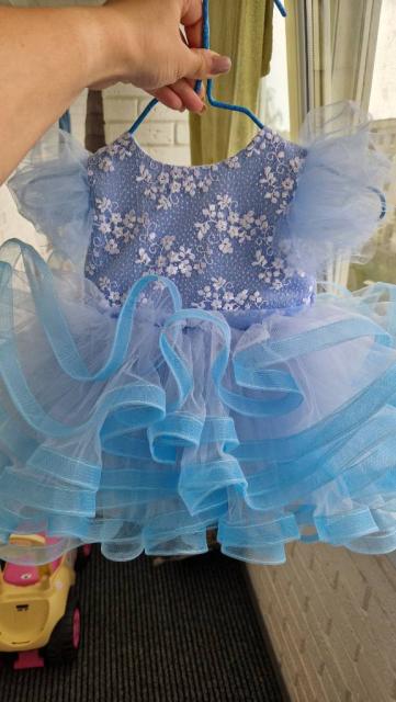 Платье на годик для маленькой принцессы