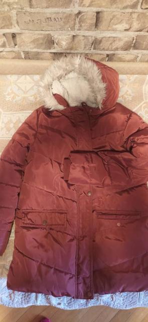 Куртка демисезонна на холодну пору року європейська зима 134 см зросту для дівчинки