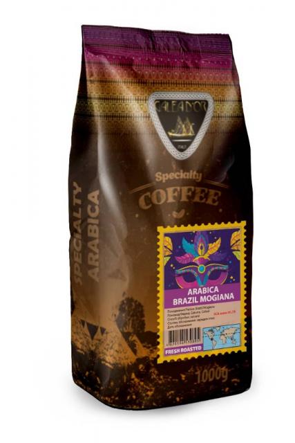 Кофе Арабика Бразилия Можиана зерно, 1 кг