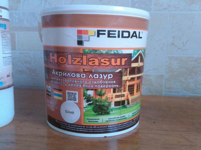 Акрилова лазур Feidal Holzlasur 2,3л