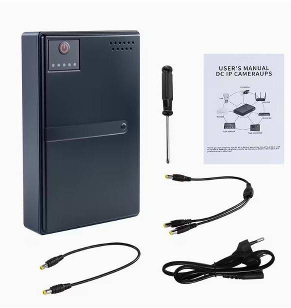 Mini DC UPS, універсальний блок безперебійного живлення з виходами 5V/9V/12V (8 годин роботи роутера)