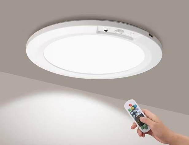 Розумний LED-світильник з датчиком руху та дистанційним керуванням 10+ годин роботи, акумулятор 8000 мАг, Київ — 2/4