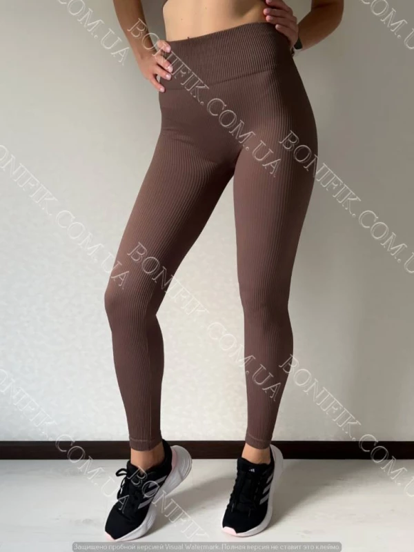 Женские леггинсы для занятий спортом LEGGINGS RIB, Кривий Ріг — 5/8