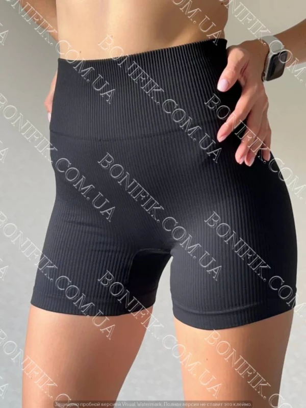 Женские бесшовные шорты с пуш-ап эффектом Shorts Rib Shape, Кривой Рог — 2/5