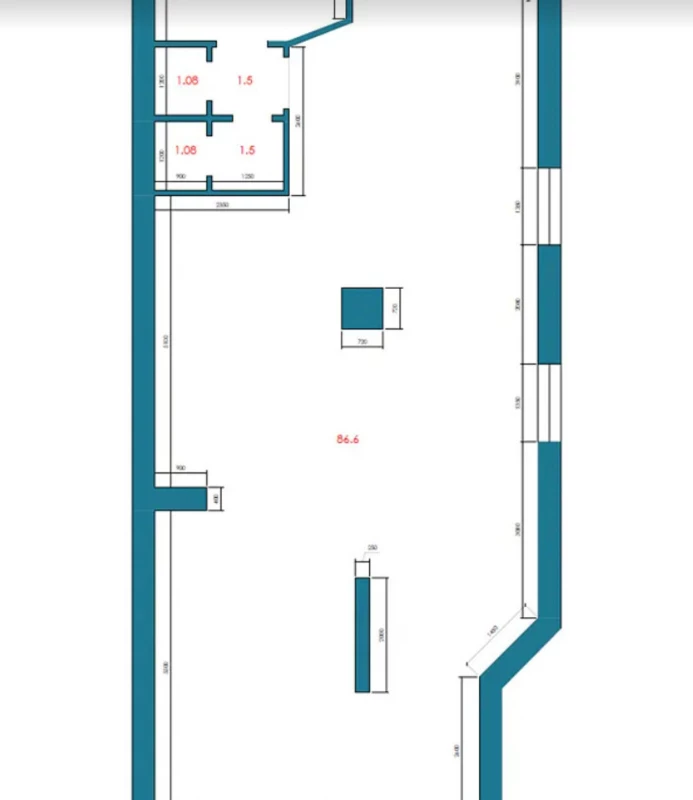 Комерційна нерухомість – 100 м², Тернополь — 3/4