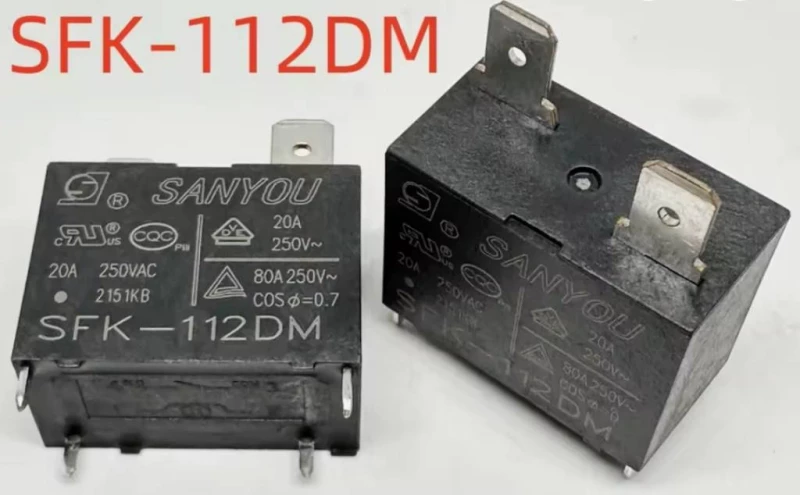 Реле SFK-112, 12 Вольт, 20 А, кондиціонер, холодильник.