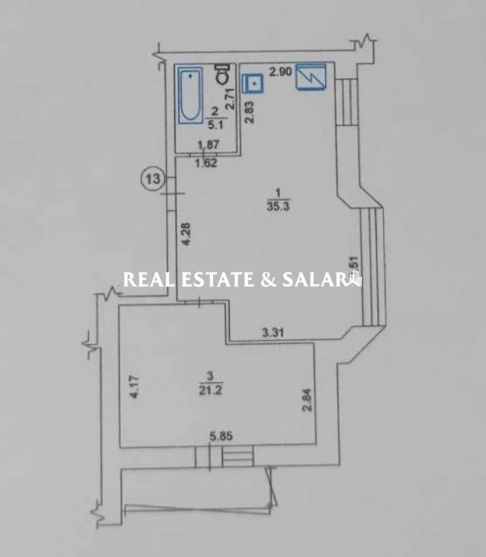 Квартира 1-кімн. продаж Бровари – 65 м², Бровары — 9/9