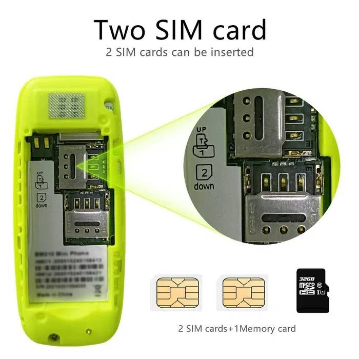 Мини телефон SERVO BM310 для скрытого ношения, Ахтырка — 6/10