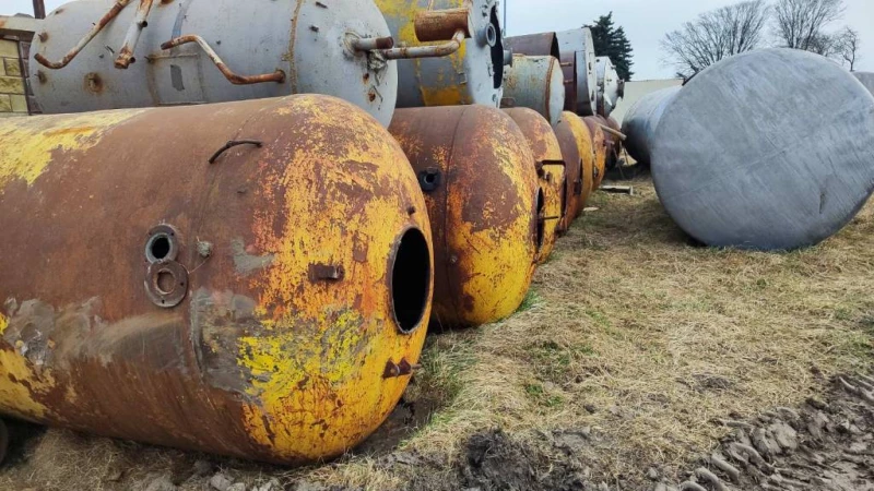 Бочка емальована 10 куб цистерна діжка ємність, Миропіль — 5/8