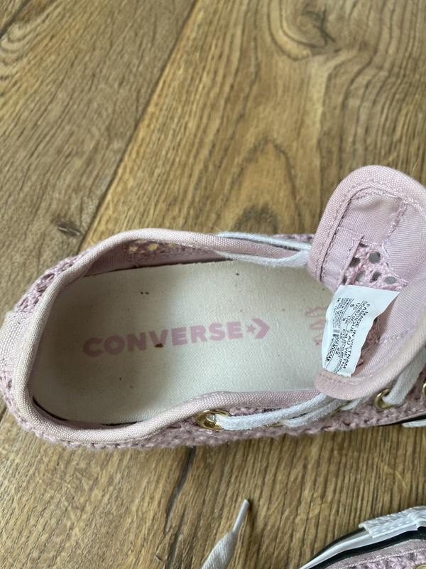 Розовые женские кеды конверсы Converse, Сумы — 2/4