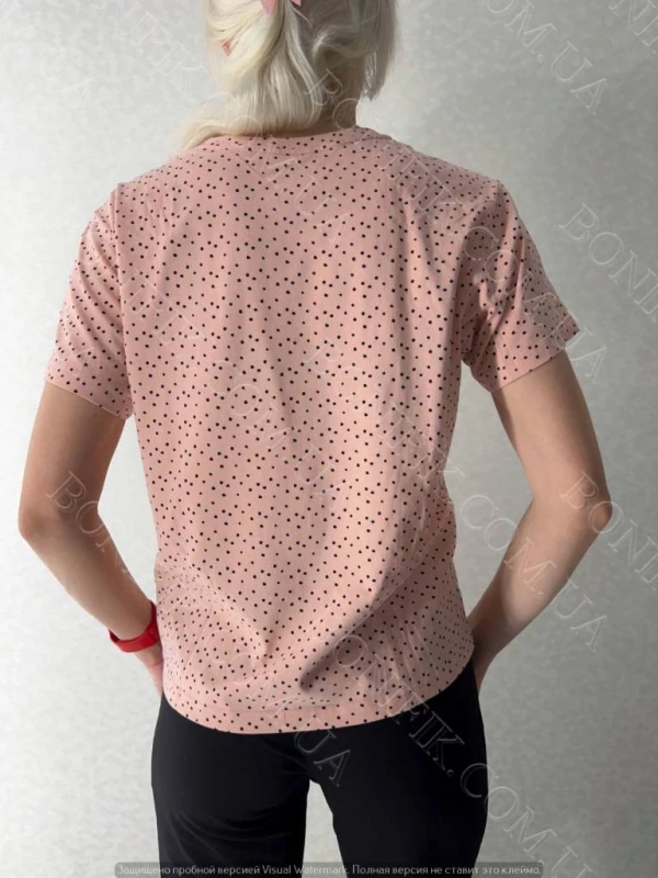 Женская пижама (футболка+бриджи) из коллекции Caramel (арт. LPK 2990/04/01), Кривий Ріг — 3/6