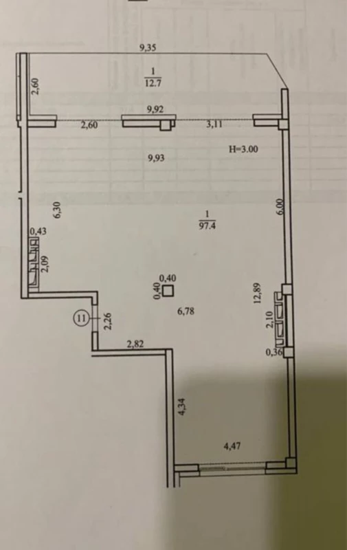 Квартира 4-кімн. продаж Дніпро, Шевченківський – 122 м², Дніпро — 4/5