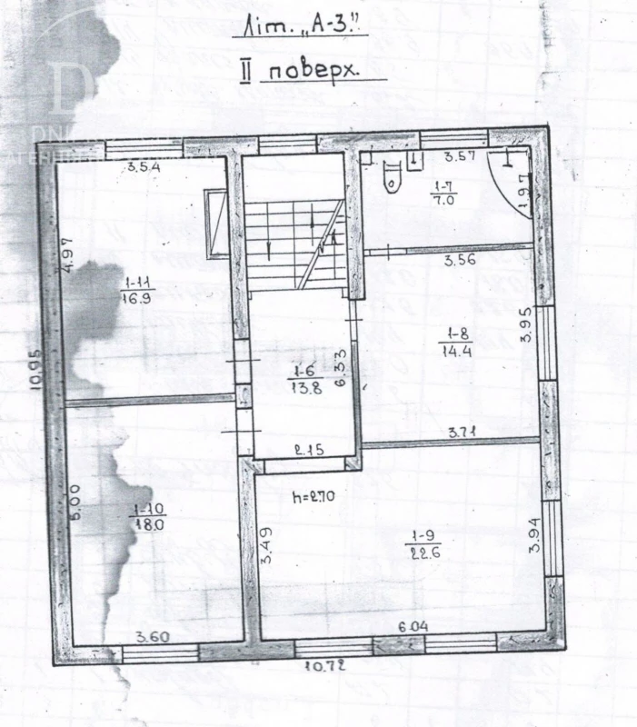 Будинок 3-кімн. продаж Дніпро, Чечеловський – 100 м², Дніпро — 8/8