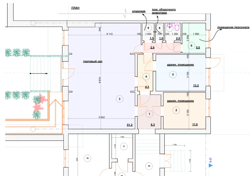 Комерційна нерухомість – 87 м², Кропивницький — 5/5