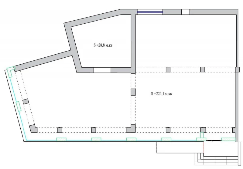 Комерційна нерухомість – 253 м², Одеса — 12/12