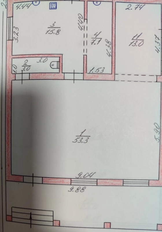 Комерційна нерухомість – 70 м², Хыров — 10/10