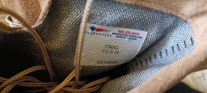 Берці Belleville 790G infantry combat boot - tan, розмір 47 (стелька 31.5 см), Кривий Ріг — 5/6