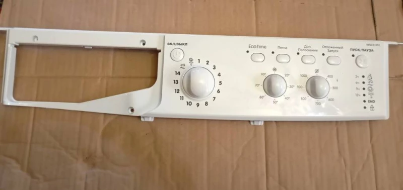 Панель индикации управления стиральной машины INDESIT IWSC51051 (в сборе) Новая