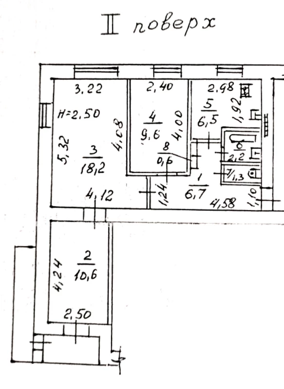 Квартира 3-кімн. продаж Одеса, Приморский – 39 м², Одеса — 9/9