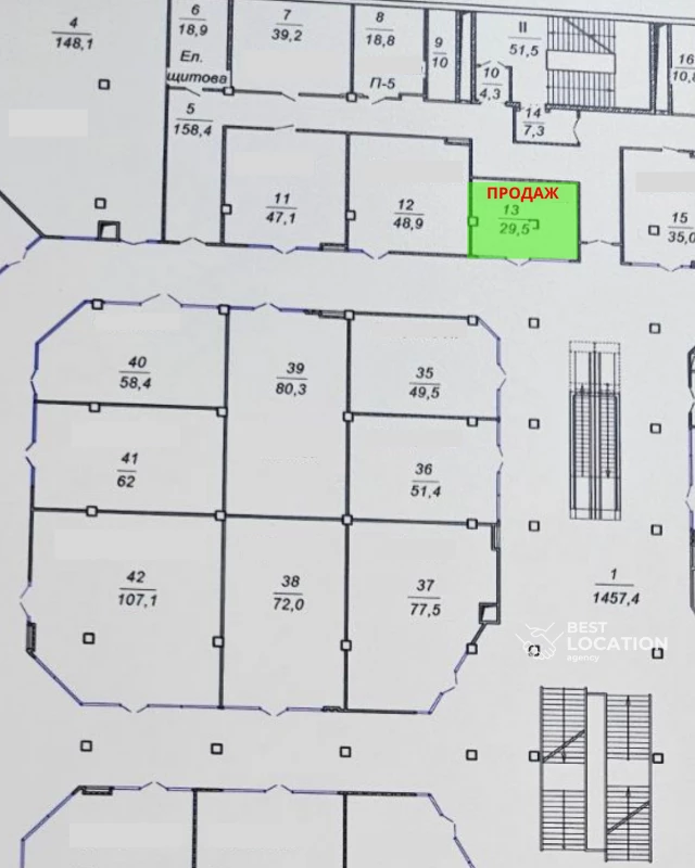 Комерційна нерухомість – 29.5 м², Черкаси — 3/6